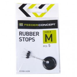 Стопоры резиновые Feeder Concept Rubber Stops р.002M 5шт. Стопоры резиновые Feeder Concept Rubber Stops р.002M 5шт.